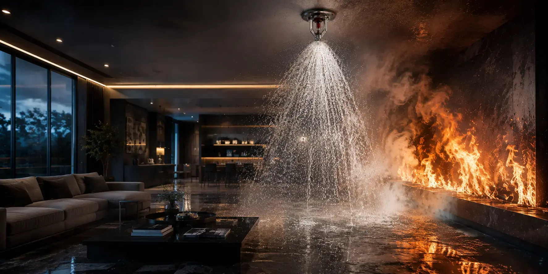 Smart Fire Sprinkler Systems